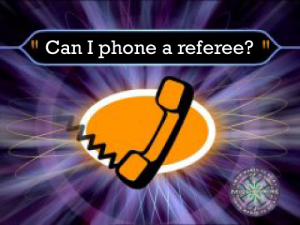 Phone-a-referee